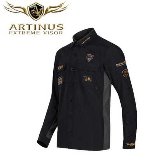 [아티누스] AD-517 서플렉스 셔츠 (블랙)