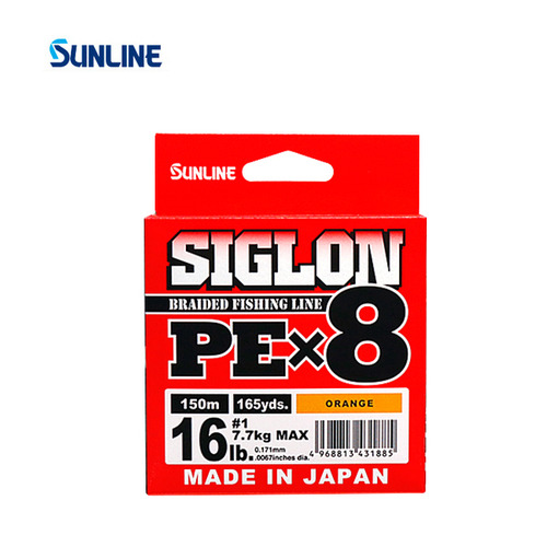 [선라인] 시그론 (SIGLON) PEx8 8합사 멀티 150M/PE줄/합사