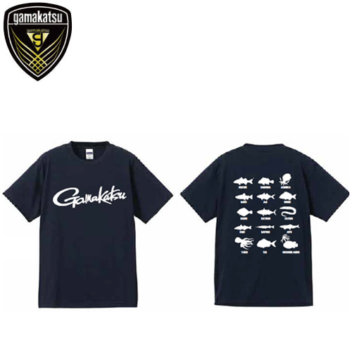 [가마가츠] GM-3588 티셔츠 (필기체 로고)